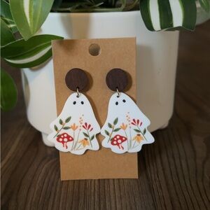 Boho ghost earrings